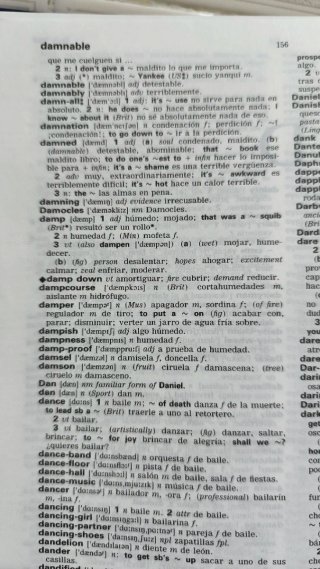 Collins Diccionario Inglés español