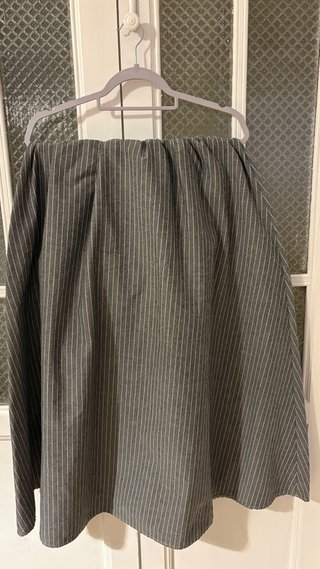 Vestido largo DOLCE VITA blanco y gris