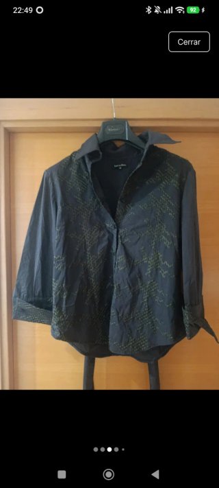 Camisa Pedro del Hierro gris oscuro talla 44