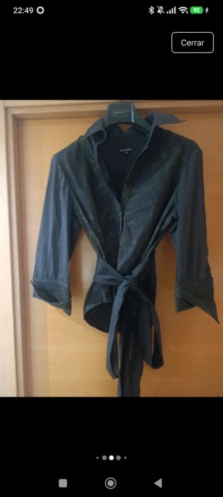 Camisa Pedro del Hierro gris oscuro talla 44