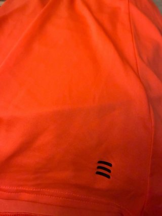 Camiseta sin mangas deportiva Gisela naranja L