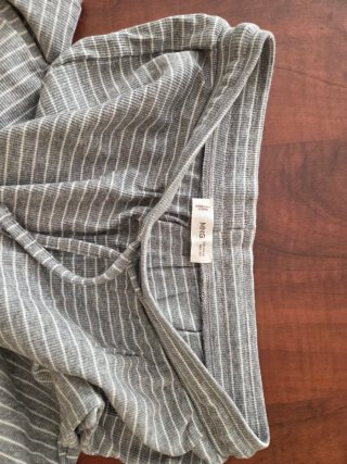 Pijama Mango Mujer Gris Nuevo