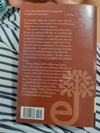 La monta¤a m gica (bolsillo) (Spanish Edition)