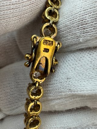 Bracciale Tennis Vintage in Argento 925
