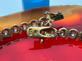 Bracciale Tennis Vintage in Argento 925