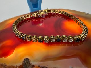 Bracciale Tennis Vintage in Argento 925