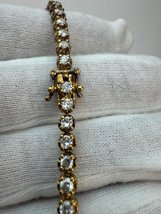 Bracciale Tennis Vintage in Argento 925