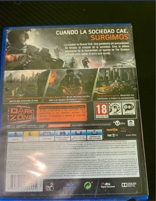 Juego PS4 The Division Ubisoft