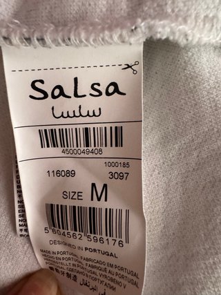 Blusa Salsa Manga 3/4 Estampada