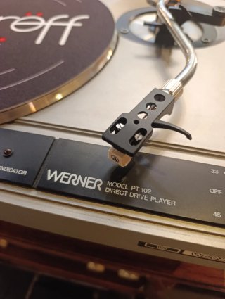 Werner PT 112 Giradischi a Trascinamento Diretta