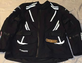 Traje moto Chaqueta y Pantalon RST Pro Series Negr