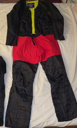 Traje moto Chaqueta y Pantalon RST Pro Series Negr