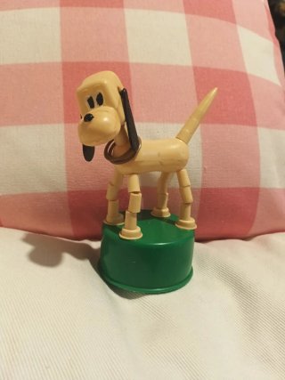 Pluto Juguete Vintage 1970