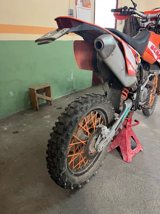 KTM EXC250F Enduro Moto Naranja