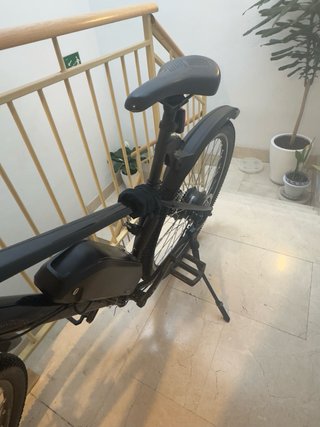 Bicicleta Eléctrica Negra