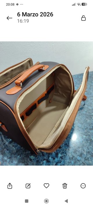 Bolso de viaje Del Potro nuevo