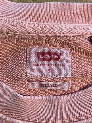Sudadera Levi's Talla S Naranja