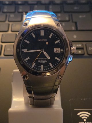 Reloj Seiko Sportura Kinetic Auto Relay 100M