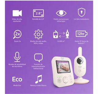 Vigilabebés Philips Avent SCD620
