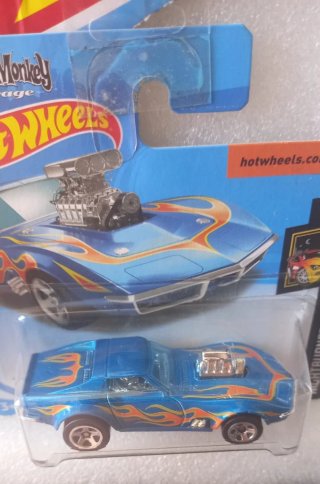 Hot Wheels 68 Corvette Gas Monkey Garage