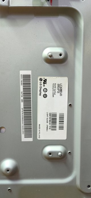 Panasonic TX-L42ET5E Pantalla y Placas