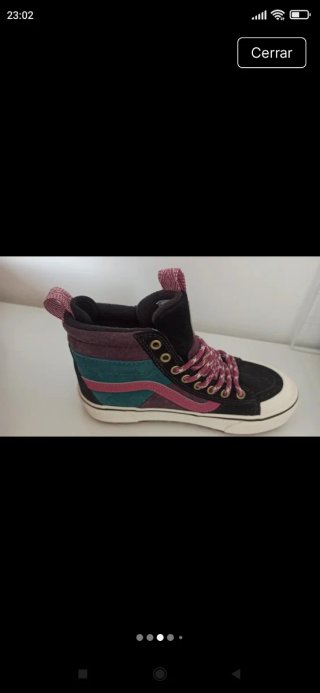 Zapatillas Vans SK8-Hi Morado Negro a estrenar