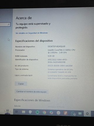 Portátil Acer 17”
