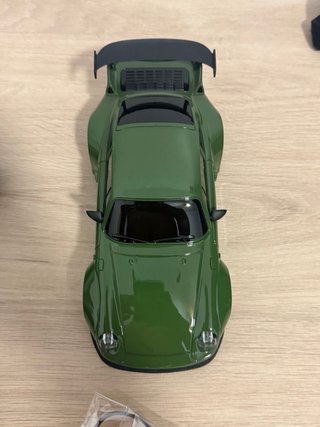 Coche RC Drift Verde + Mando y Accesorios