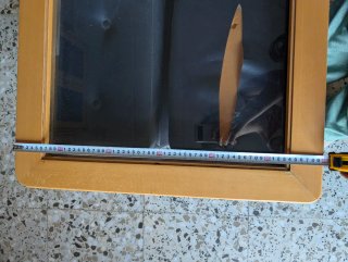Mesa de centro madera y cristal