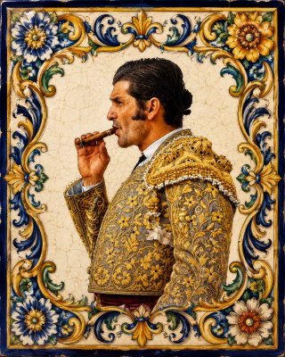 Azulejo Andaluz Morante 25x20cm