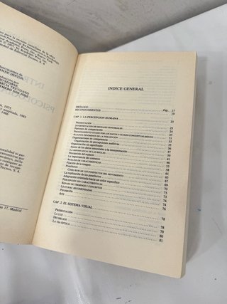 Libro INTRODUCCIÓN A LA PSICOLOGÍA COGNITIVA