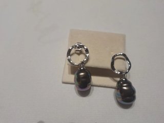 Pendientes Plata Perlas Barrocas Majorica