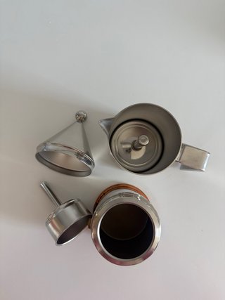 Caffettiera Moka Alessi La Conica 3 tazze