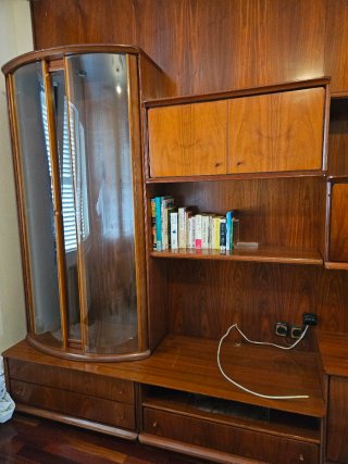 Mueble de salón de madera
