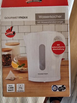 Bollitore Elettrico GOURMETmaxx 1L 1200W