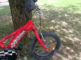 Bicicleta California Infantil Roja