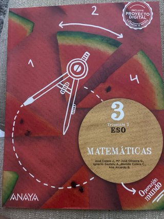 Matemáticas 3 ESO
