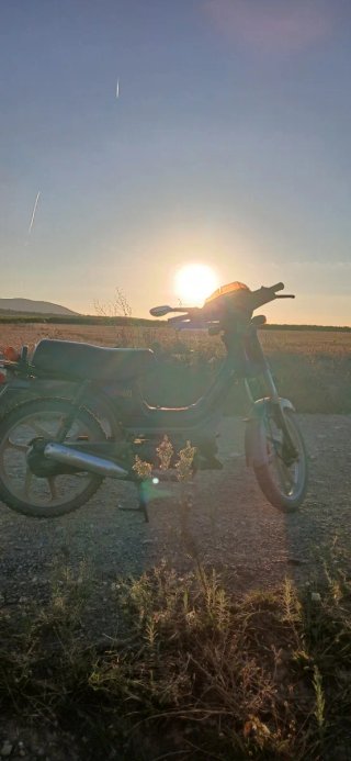 Derbi Variant Negra y Morada