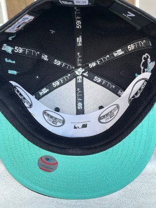 Gorra New Era NY Turquesa Negra