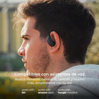 - KSIX auriculares inalámbricos deporte batería