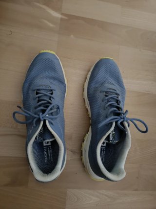Zapatillas trail Jack Wolfskin azul/amarillo