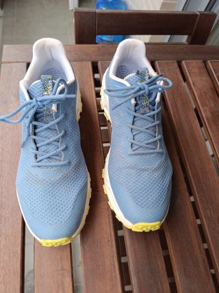 Zapatillas trail Jack Wolfskin azul/amarillo
