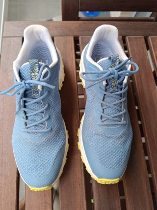 Zapatillas trail Jack Wolfskin azul/amarillo