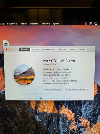 MacBook Pro 2011 Plata