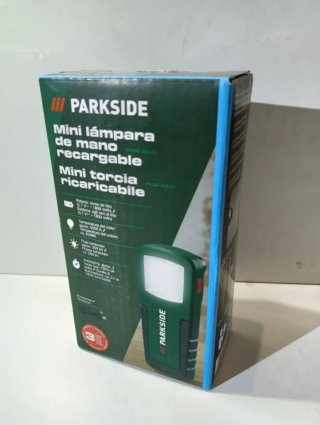 Linterna LED Recargable Batería Litio PARKSIDE