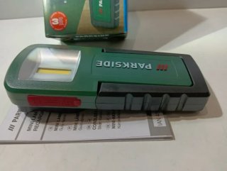 Linterna LED Recargable Batería Litio PARKSIDE