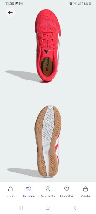 Zapatillas Adidas Indoor Sala Talla 45
