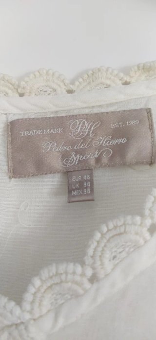 Vestido Blanco Pedro del Hierro