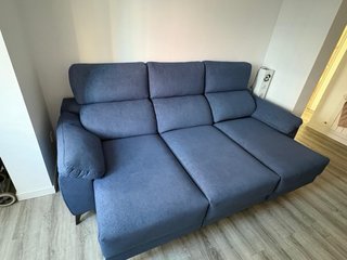 Divano con sedute estensibili