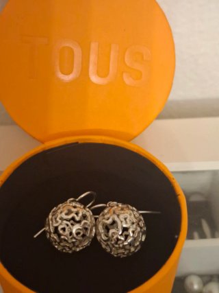 Pendientes Tous plata